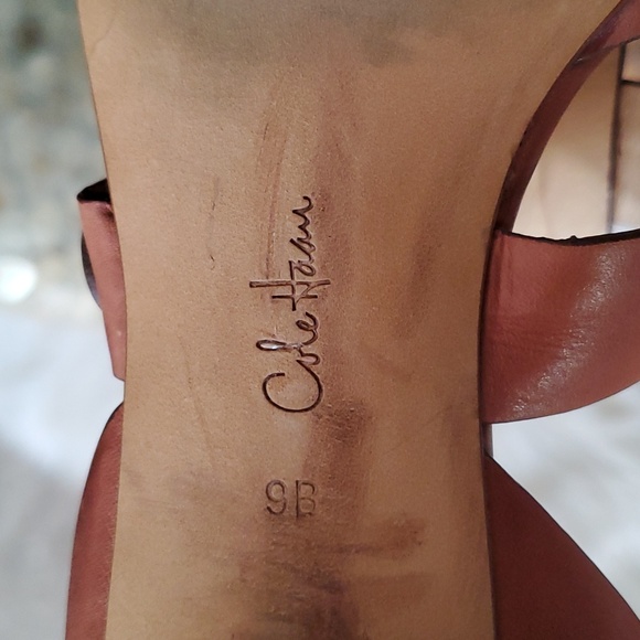 Cole haan brown open toe leather sandals Size 9B - Picture 9 of 16